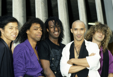 Photoshooting mit Dan Reed Network in London