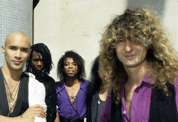 Photoshooting mit Dan Reed Network in London