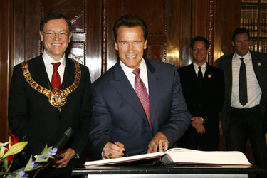 Stephan Weil, Arnold Schwarzenegger