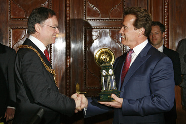 Stephan Weil, Arnold Schwarzenegger