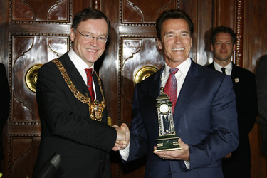 Stephan Weil, Arnold Schwarzenegger