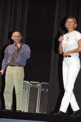 Armin Shimerman, Denise Crosby