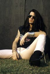 Photoshooting mit Skid Row in Milton Keynes