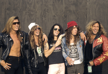 Photoshooting mit Skid Row in Milton Keynes