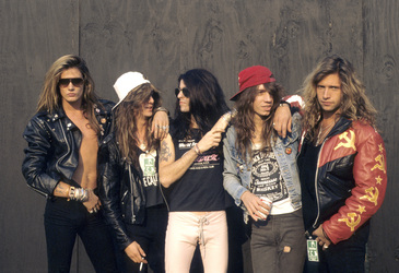 Photoshooting mit Skid Row in Milton Keynes