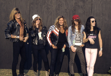 Photoshooting mit Skid Row in Milton Keynes