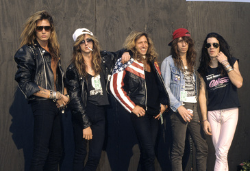 Photoshooting mit Skid Row in Milton Keynes