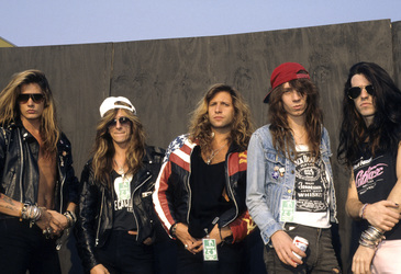 Photoshooting mit Skid Row in Milton Keynes