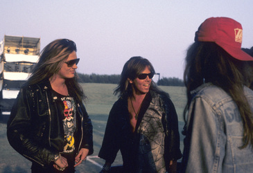 Photoshooting mit Skid Row in Milton Keynes