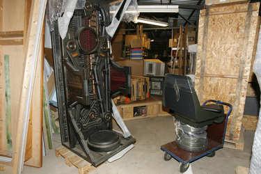 Borg Alkoven und Captain's Chair aus 'Star Trek'