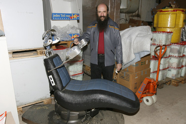Martin Netter mit Torture Chair