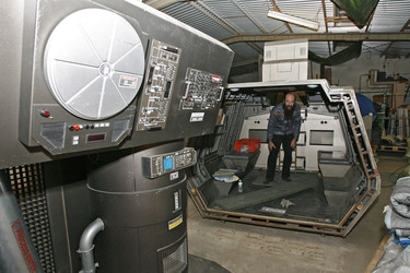 Martin Netter in Shuttle aus 'Star Trek: Enterprise'