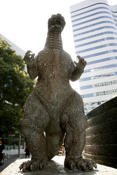 Godzilla Statue