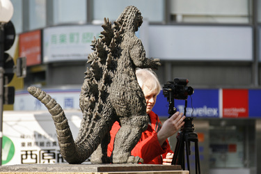 Godzilla Statue