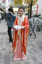 Japanerin in Kimono