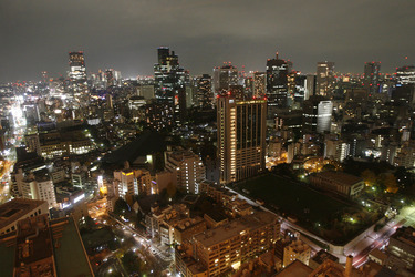 Blick vom Tokyo Tower