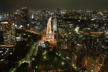 Blick vom Tokyo Tower