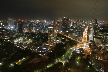 Blick vom Tokyo Tower