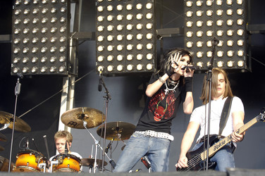 Gustav Schäfer, Bill Kaulitz, Georg Listing (Tokio Hotel)