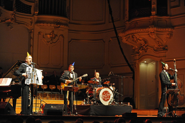 Ulrich Tukur, Ulrich Mayer, Kalle Mews, Günter Märtens (Ulrich Tukur & die Rhythmus Boys)