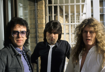Photoshooting mit Whitesnake in London