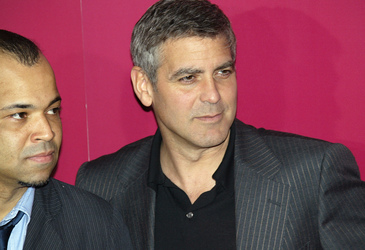 Jeffrey Wright, George Clooney