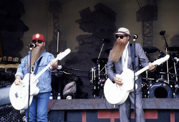 Konzert von ZZ Top in Milton Keynes