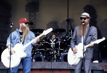 Konzert von ZZ Top in Milton Keynes
