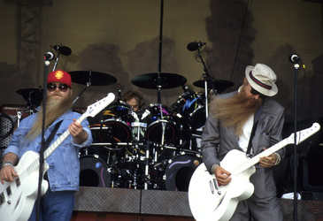 Konzert von ZZ Top in Milton Keynes