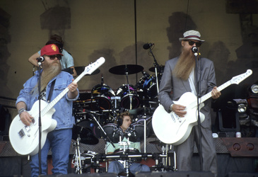 Konzert von ZZ Top in Milton Keynes