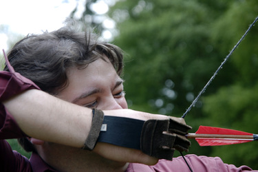 Portrait eines Bogenschützen
