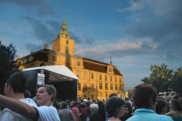 Schloss Oldenburg mit Publikum