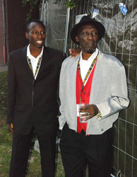 Alton Ellis mit Sohn