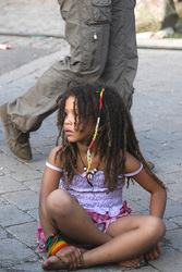 Kleines schwarzes Mädchen