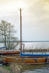 Ruhende Segelboote