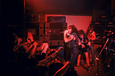 Bon Scott, Angus Young, Malcolm Young