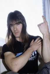 Pressetermin mit Jeff Waters in London