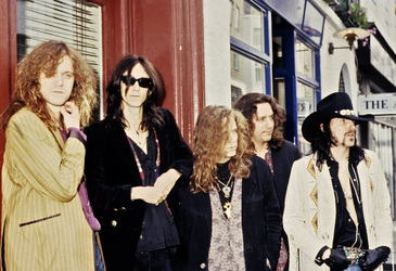 Photoshooting mit The Black Crowes in London