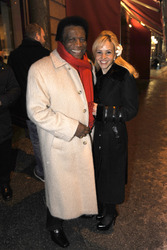 Roberto Blanco mit Freundin Luzandra Strassburg