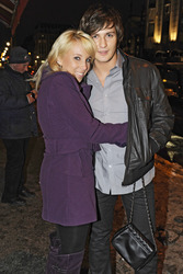 Annemarie Eilfeld und Freund Steffen Ceszynski