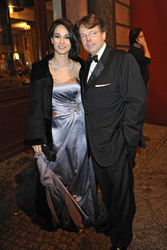 Peter Schwenkow mit Ehefrau Inga Griese