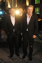 Klaus Wowereit mit Lebensgefährten Jörn Kubicki