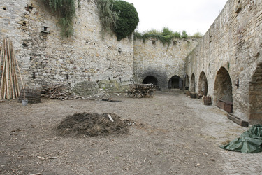 Filmset von Schmiede und Zeughaus in der Burg Querfurt