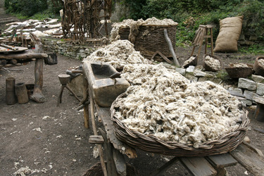 Marktplatz Set in der Süd-Bastion der Burg Querfurt