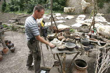 Ausstatter am Marktplatz Set in der Süd-Bastion der Burg Querfurt