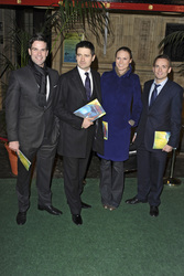 Gethin Jones, Tom Chambers mit Gattin