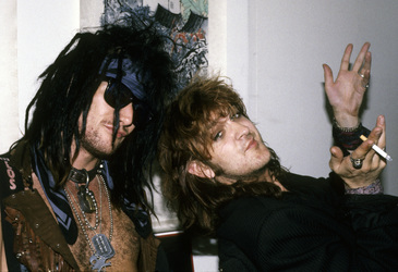 Photoshooting mit The Dogs D'Amour in London
