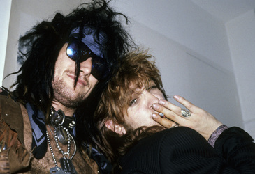 Photoshooting mit The Dogs D'Amour in London