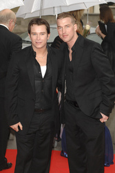 Stephen Gately (Boyzone) mit Lebensgefährte Andrew Cowles