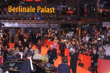 Roter Teppich vor dem Berlinale Palast